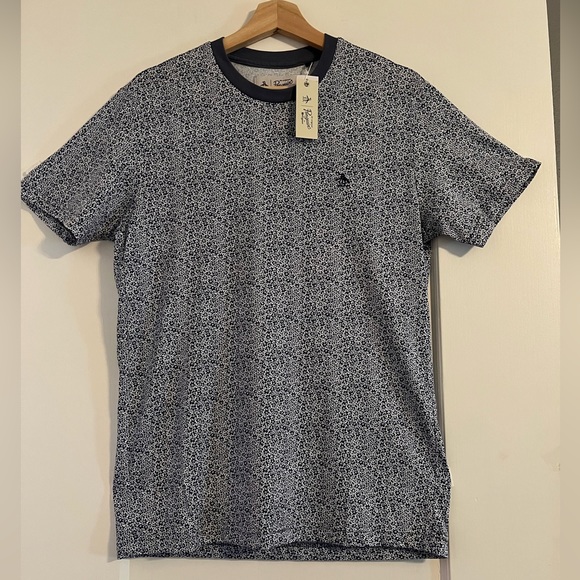 NWT Original Penguin Men’s Floral Print T-Shirt Size Small - Picture 1 of 4